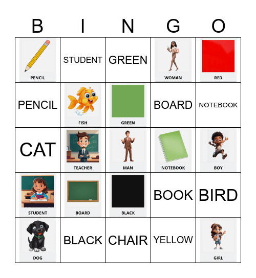 FIRST CLASS - CNA FLY Bingo Card