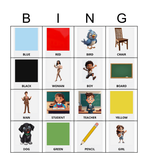 FIRST CLASS - CNA FLY Bingo Card