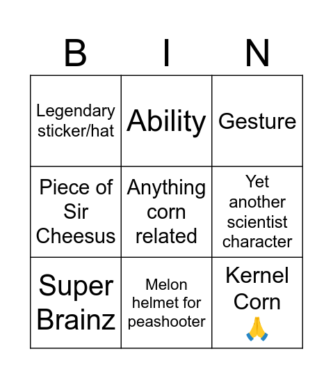 GW2 Gambling Bingo Card