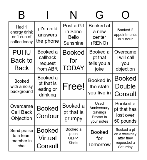 PA-ES BINGO Card