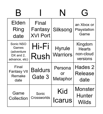 Direct Partner Showcase Bingo Card