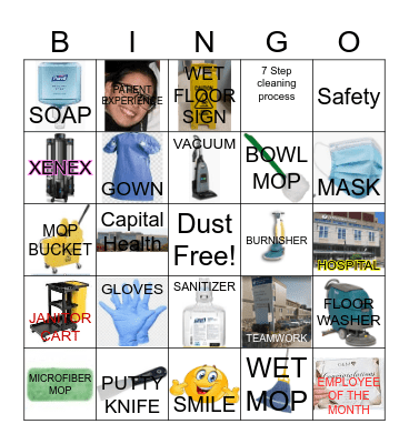 HOUSEKEEPING WEEK Bingo Card