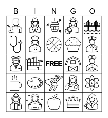 Future Dreamer Bingo Card