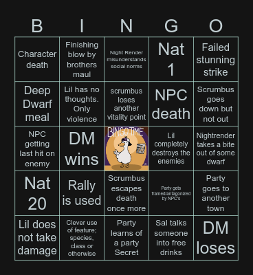 Icewind Dale RotF (Hardcore) | Ep. 14 Shrinking Threat Bingo Card
