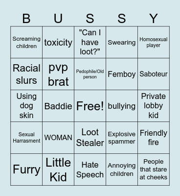 Animal Company Bingo Card