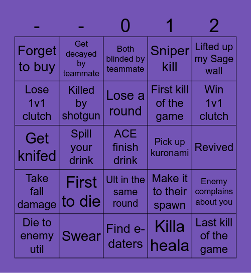 LETS GET CHARLOTTE DRUNK Bingo Card