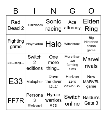 partner direct 7/31/25 Bingo Card