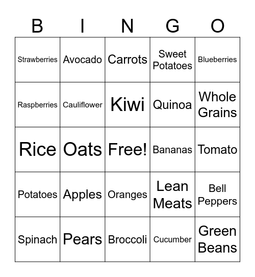 Plant Forward Bingo 2 Bingo Card