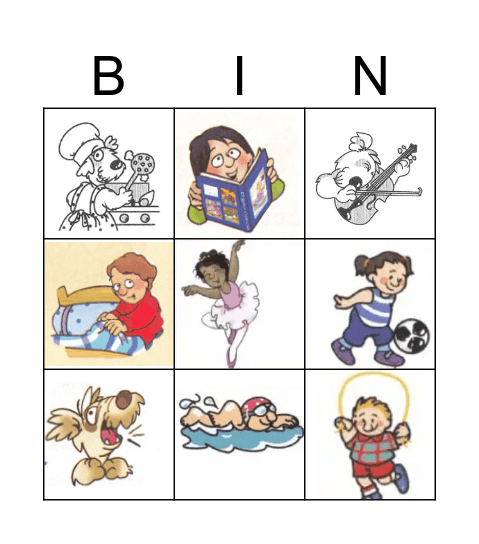 Acciones Colega Bingo Card