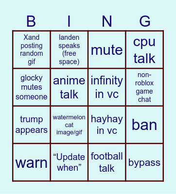 Watcher #general bingo ❤️‍🩹😭 Bingo Card
