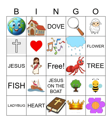 VBS BINGO Card