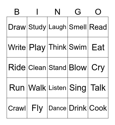 Build Brush Bingo Card
