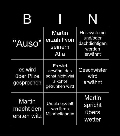 PMBB - Parents-Meeting-Bullshit-Bingo Card