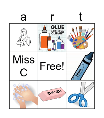 Welcome to Art Bingo Card