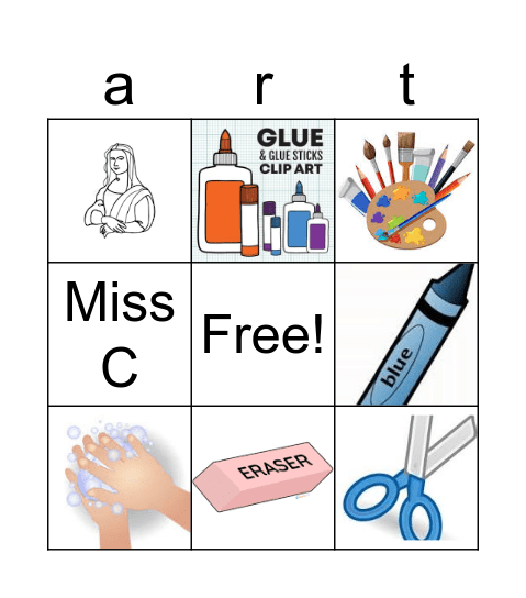 Welcome to Art Bingo Card