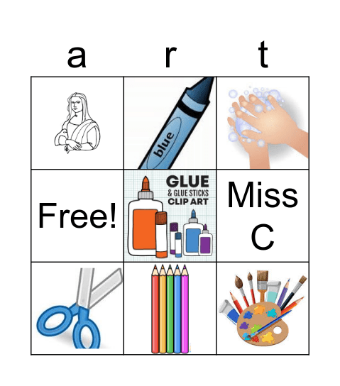 Welcome to Art Bingo Card