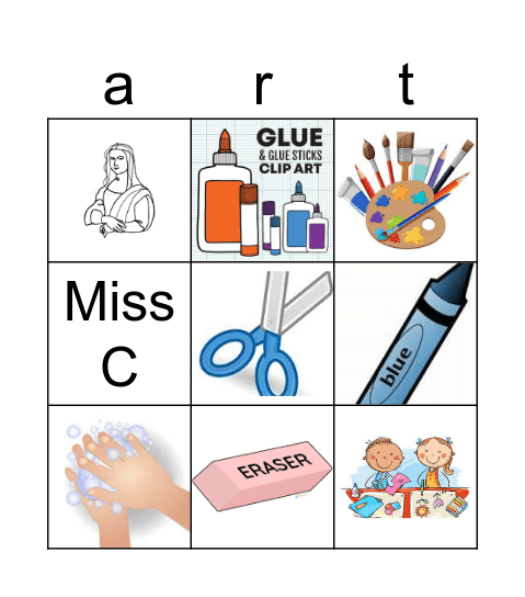 Welcome to Art Bingo Card