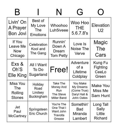 HORTON HEARS A WHOO AND A HOO Bingo Card