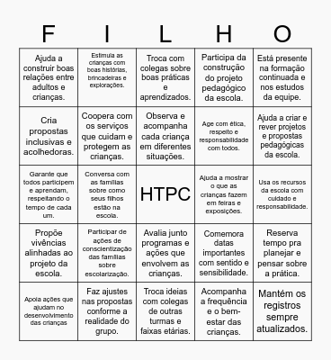 EMEB JOSÉ DA SILVA Bingo Card