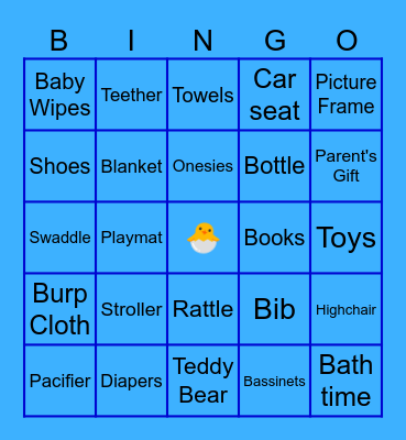 Gift Bingo! Bingo Card
