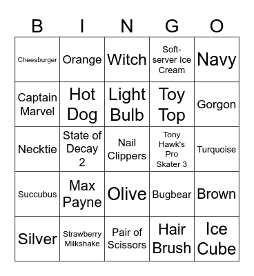 Infinite Craft Bingo Card