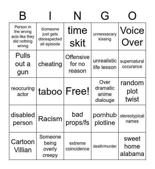 Tomorrows Teaching Bingo Card