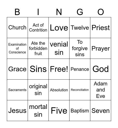 l2 retreat bingo! Bingo Card