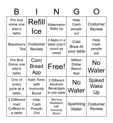 Daddy’s First Watch Bingo Card