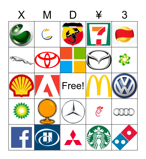 Logo Bingo Card