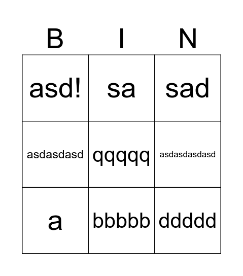 Bingo El Cuidado Bingo Card
