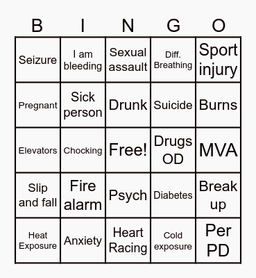 EU BINGO Card