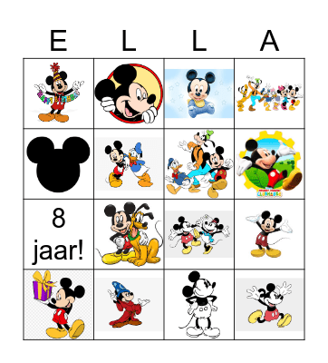 Happy Birthday! Bingo Card