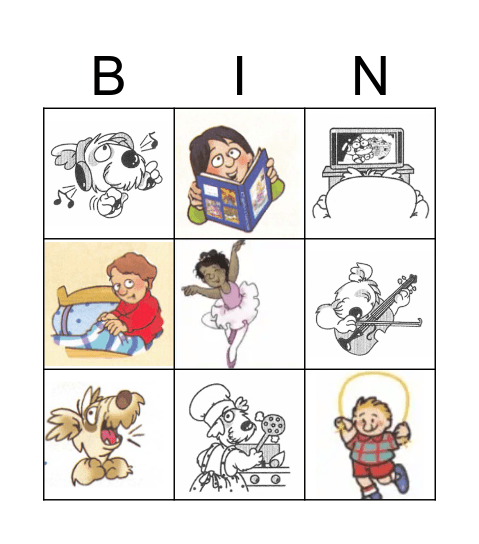 Acciones Colega 2 Bingo Card