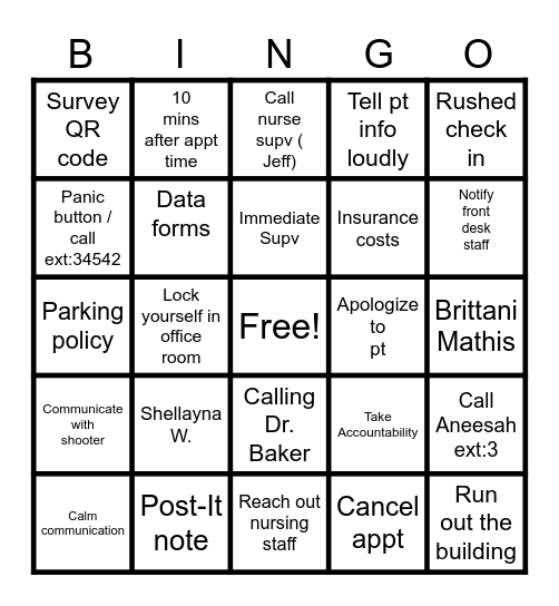 Problem Solving & Conflict BINGO!! Bingo Card