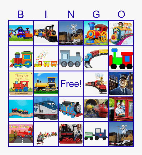 Train Bingo Card
