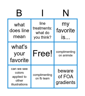 dave bingo Card
