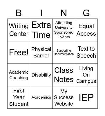 Go Pride!!!!!!!!!!!! Bingo Card