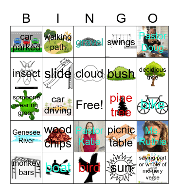 Roundhouse BINGO Card