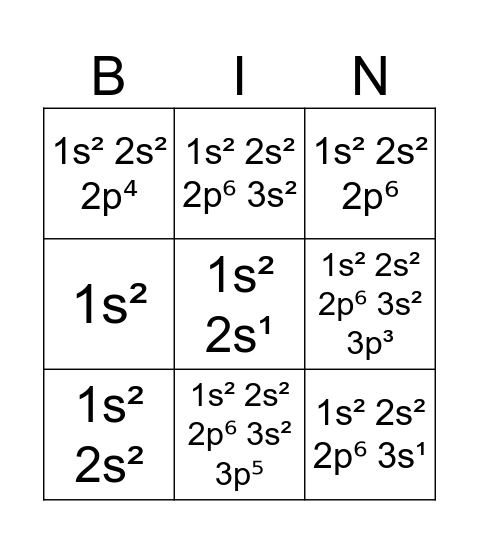 Distribuição eletrônica Bingo Card