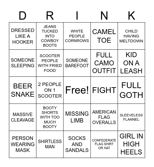 2025 ISF EAST SIDE NIGHT Bingo Card