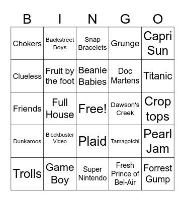 Christine's 50th Birthday! Bingo Card