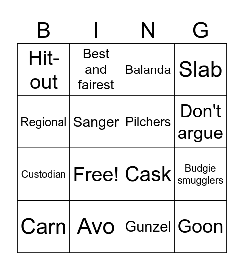 Icebreaker Bingo Card