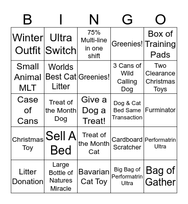 Black Friday Bingo Nov 24-28 Bingo Card