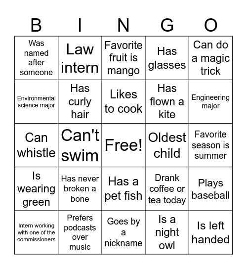2025-intern-bingo-card