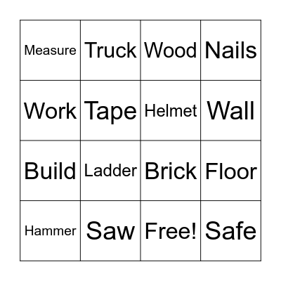 Veterinarian Bingo Card