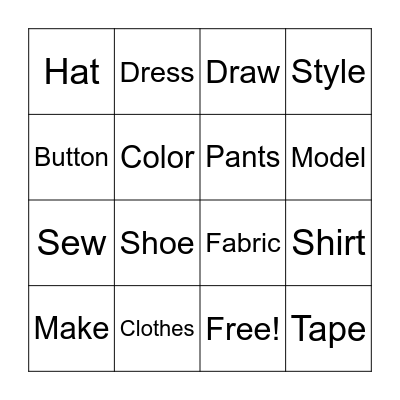 Veterinarian Bingo Card