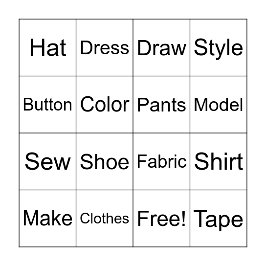 Veterinarian Bingo Card