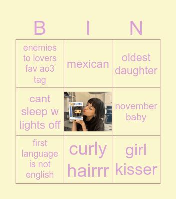 strwberyhoneys bingo !💌 Bingo Card