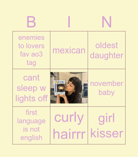 strwberyhoneys bingo !💌 Bingo Card