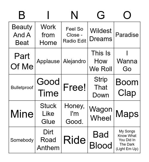 29MB Round 2 Bingo Card